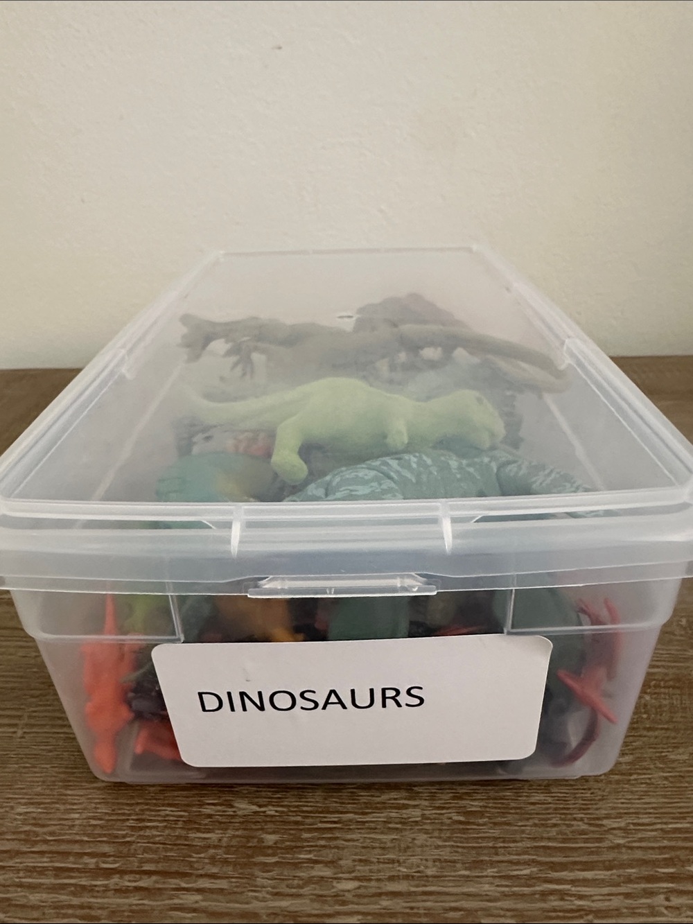 Assorted Kids Dinosaur Toy Figures - Multicolor Set - Picture 5 of 5
